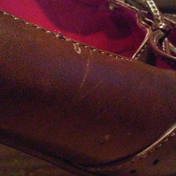 Brown Mary jane heels - Picture 6 of 8